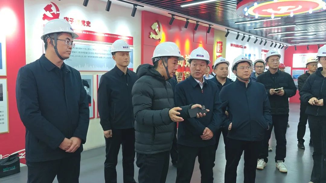 县委副书记、县长孙战勇调研众鑫发数智化推进工作